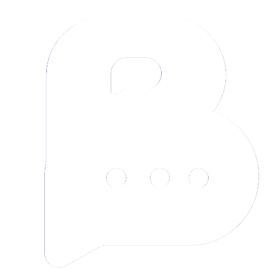 Botinfy: logo en blanco